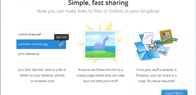 Dropbox Simplifies Sharing