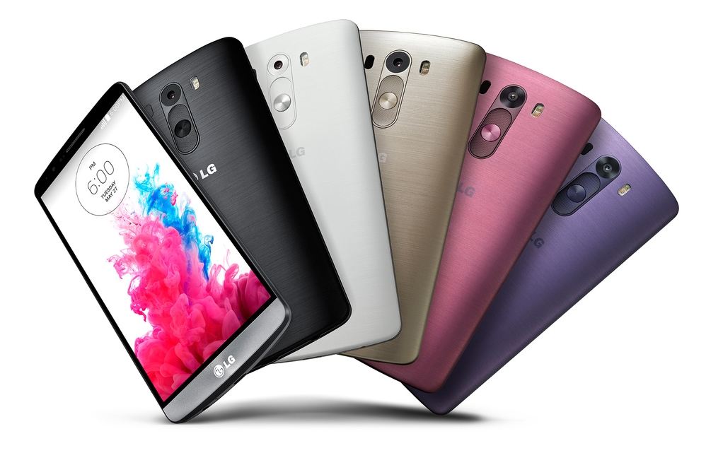 LG G3 Official Colours